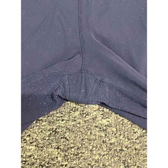 Athleta Women's Workout Activewear Cropped Leggings Navy Blue Medium - Picture 5 of 7